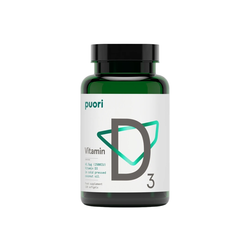 PUORI Vitamin D3 120 mekih kapsula