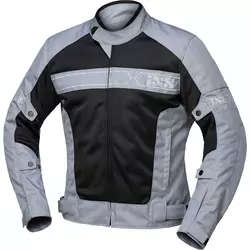 Motoristična jakna Ixs Evo air sivo črna