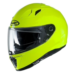 HJC i70 Solid Fluorescent Green L