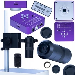 Rosfix ROSFIX SET MIKROSKOPSKA KAMERA KMPPP-HDMI-USB 51MP – 100X OBJEKTIV, PLATFORMA 50/40MM | FULLHD, 4K, C-MOUNT, ALUMINIJ, (5000068599)