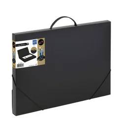 Viquel fascikla za crteže A3 Handlebox sa ručkom crna ( 04HB02B )