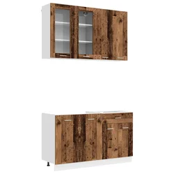 Kuhinjska jedinica LYON 4 pcs Staro drvo Konstruirano drvo