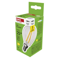 Emos zf1d03 sijalice Led sijalica filament mini globe 1,8w(25w) 250lm e14 nw ( 3449 )
