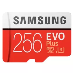 Samsung memorijska kartica micro SDXC EVO+ 256 GB, UHS-I, class10, U3, 4K, UltraHD