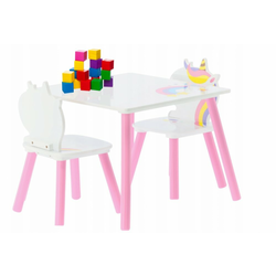 Dječji stol i stolice UNICORN