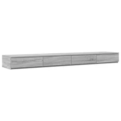 Ladice za krevet s ladicama Siva Sonoma 180 x 36,5 x 16,5 cm