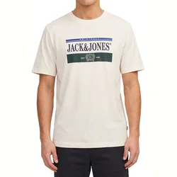Jack & Jones majica RFrederiksberg za muškarce, krem