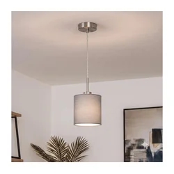 Brilagi - LED luster na sajli NUBILA 1xE27/60W/230V O 14 cm svetlosiva