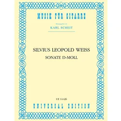 WEISS/SCHEIT:SONATE D-MOLL FUR GITARRE