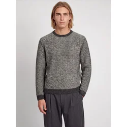 JACK & JONES Pulover JPRBLASIMON bež/pegasto črna