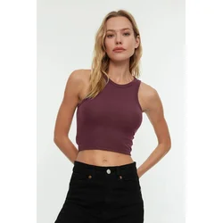 Trendyol Milla Ženska majica TWOSS21AL0050, Bordo