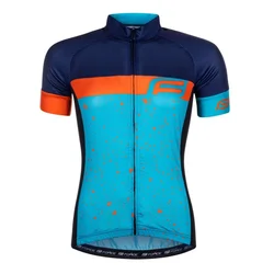 Force dres force spray lady kratki rukav, plavo-orange xl ( 90013402-XL )