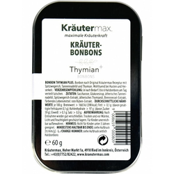 Kräuter Max Bonbon timijan+-60 g