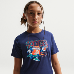 Nike K NSW TEE BOXY HOOPS, dječija majica, plava IM9532
