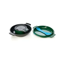 HUMANGEAR GoKit set posuda 7-delni - zelena