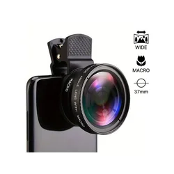Objektiv za mobilni telefon univerzalni 37mm crni