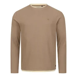 INDICODE JEANS Majica temno bež