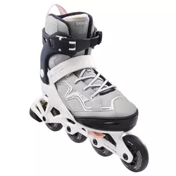OXELO Sivi dečji roleri FIT3 UK C13-2.5 - EU 32-35