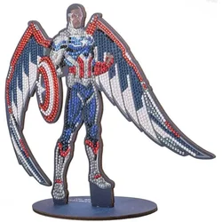 CRYSTAL ART Diamantna slika XL Maščevalci: Falcon