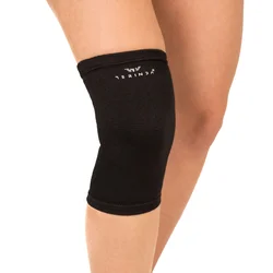 Terinda KNEE BASIC COMPRESSION SLEEVE, ščitnik za kolena, črna 1106