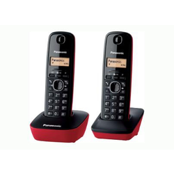 Fiksni telefon Panasonic KX-TG1612SP1 Črna Bela
