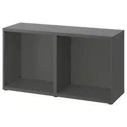BESTA Okvir, tamnosiva, 120x40x64 cm