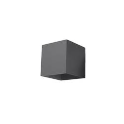 Sollux SL.0565 - Zidna svetiljka QUAD 1 1xG9/8W/230V antracitna
