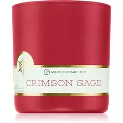 Milkhouse Candle Co. LE Winter Crimson Sage dišeča sveča 226 g
