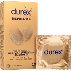 shumee Kondomi Durex Sensual, 10 kosov