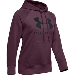 Ženski pulover UA Rival Fleece Sportstyle Purple