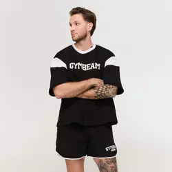 GymBeam Varsity Sweatshorts Black M