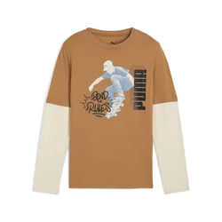PUMA DUKS PUMA MID90S LAYERED LONGSLEEVE B UNISEX DJEČIJI
