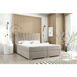 Boxspring postelja Oslo - 200x200 cm