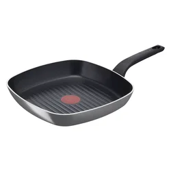 Tefal Gril tiganj, 26x26 cm, Crni