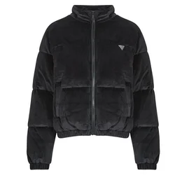 Guess  COUTURE PUFFER JACKET  Črna