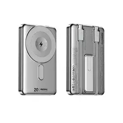 Remax Power Bank Magsafe CX-2 15W 10000mAh srebrni