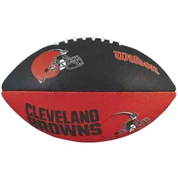 Cleveland Browns Wilson Team Logo Junior lopta za američki fudbal