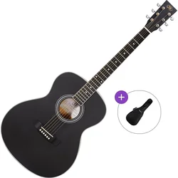 SX SO104 Basic SET Matte Black Akustična kitara