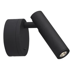 CLIP ZIDNA LAMPA LED 3W/3000K/190lm/IP20/CRNA