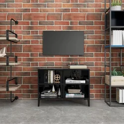 Pokrov za radiator črn MDF 205 cm