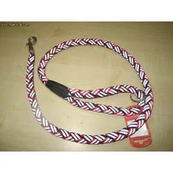 Camon pleten povodec Reflect, rdeč - 110 cm