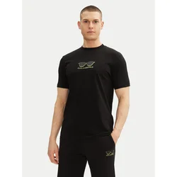 KARL LAGERFELD Majica 755400 552235 Črna Regular Fit