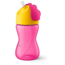 Avent magična šolja sa slamkom 300ml 12M+  1998 - Pink