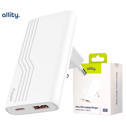 Allity ATC-02-65WAC punjač GaN PD QC (C-A ) 65W beli ( 21379 )