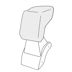 Armrest Ford B-Max 2012-2014 (adapter only)