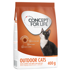 Snižena cijena! Concept for Life 400 g - Outdoor Cats