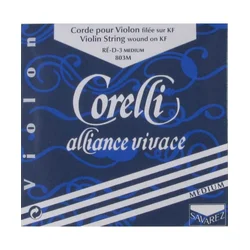 Struna D Corelli Vivace violina medium 630.020
