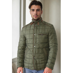 M8640 DEWBERRY MENS COAT-DARK KHAKI-2