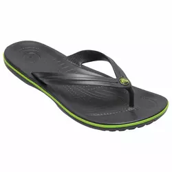 Crocs Moške japonke CROCBAND GRAPHITE VOLT GREEN Siva