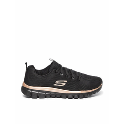 Skechers Superge Get Connected 12615/BKRG Črna